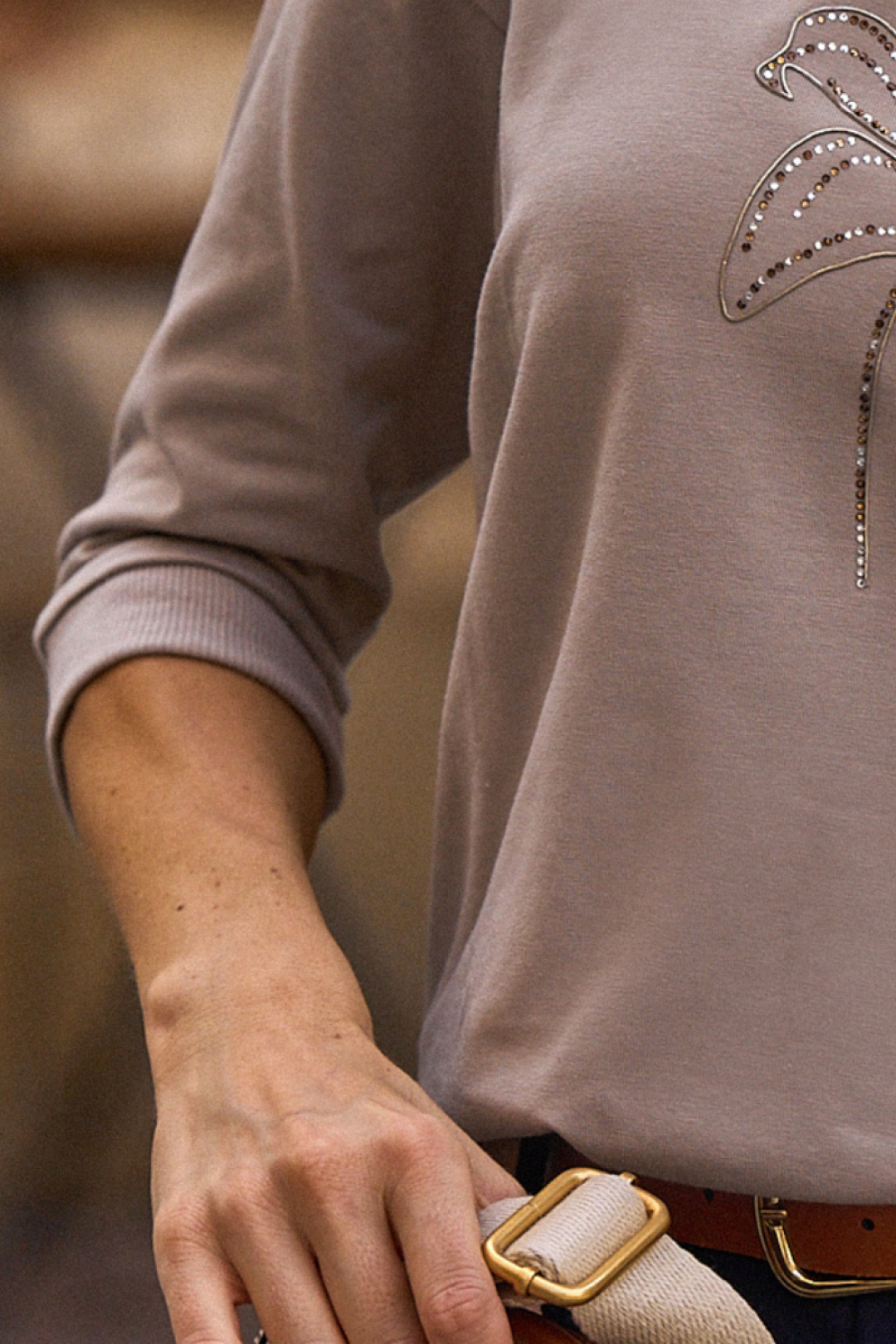 Джемпер LaTynka 188 бежевый