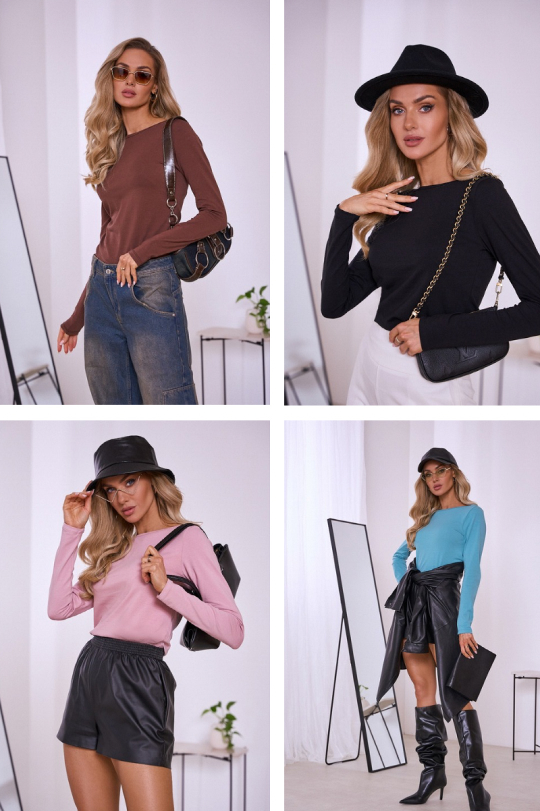 Блузка LaTynka 8109/8110  белый