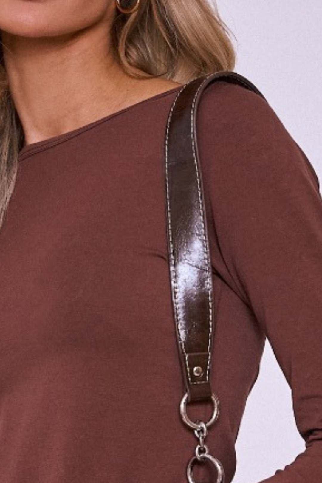 Блузка LaTynka 8109/8110 коричневый